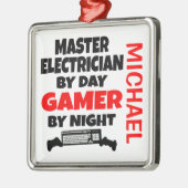 Master Electrical Liebe spielen Videospiele Ornament Aus Metall (Links)