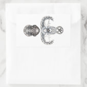 Master EOD 2. Klasse Taucher Rechteckiger Aufkleber (Tasche)