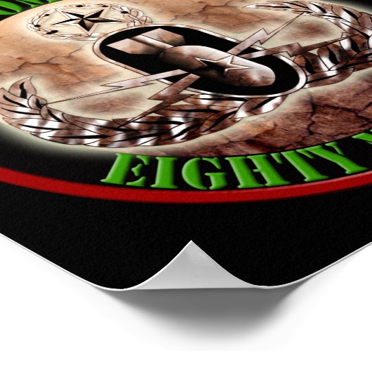 Master EOD Bomb Squad #001 Poster (Ecke)