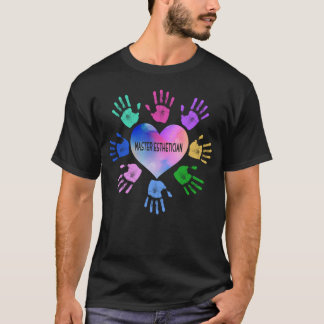 Master Esthetician Hand Heart T-Shirt