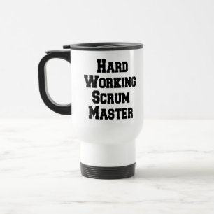 Master für harte Arbeit Reisebecher