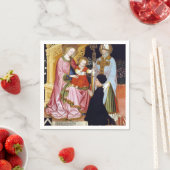 Master G.Z. Madonna and Child mit dem Spender Serviette (Beispiel)