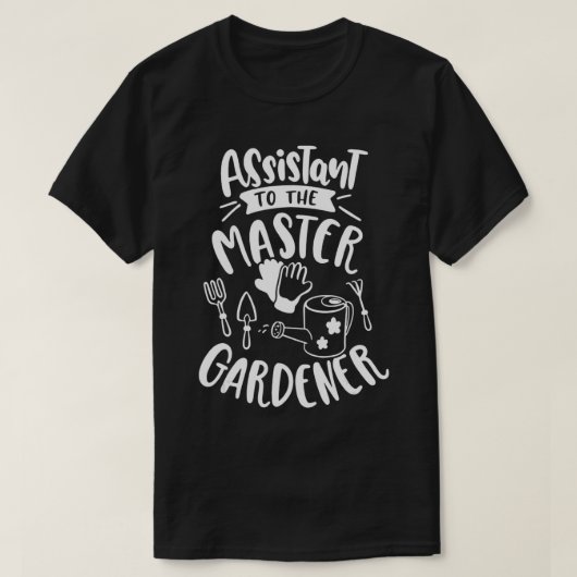 Master Gardener Assistent des Gärtners g T-Shirt (Design vorne)