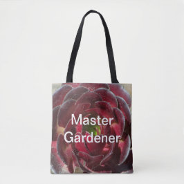 Master Gardener Coastal Pflanze Foto Red Succulent Tasche