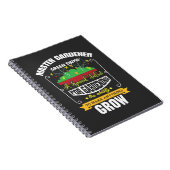 Master Gardener Green Thumb Pflanze Blume Notizblock (Rechte Seite)