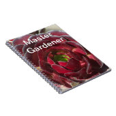 Master Gardener Sukkulentes Foto Wüstengarten Notizblock (Rechte Seite)