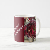 Master Gardener Wüste Sukkulentes Foto Rote Pflanz Kaffeetasse (VorderseiteRechts)