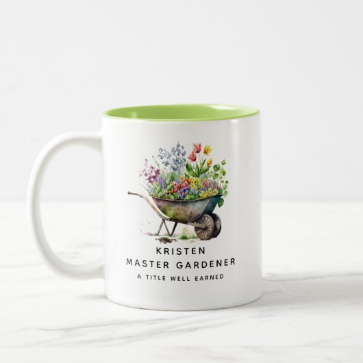 Master Gardener Zweifarbige Tasse (Links)