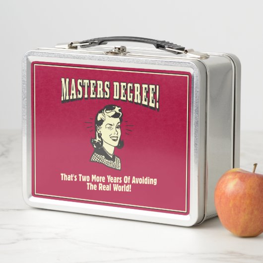 Master-Grad: Vermeiden der realen Welt Metall Brotdose (Beispiel)