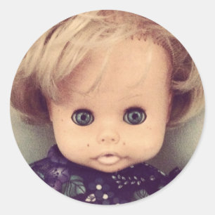 Master Harker "Batteriepunkt" Albumgrafik Runder Aufkleber