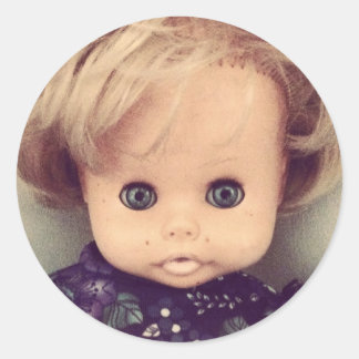 Master Harker "Batteriepunkt" Albumgrafik Runder Aufkleber