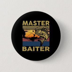 Master Iter Fischer-Shirt Lustig Opa B Vater Gesch Button
