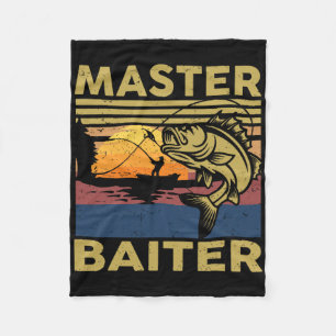 Master Iter Fishing-Shirt Lustiger Opa B Vater Ges Fleecedecke