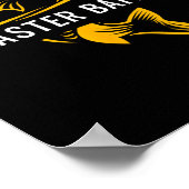 Master Iter - Funny Fishing  Poster (Ecke)