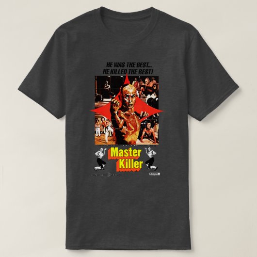 Master Killer Poster T-Shirt (Design vorne)