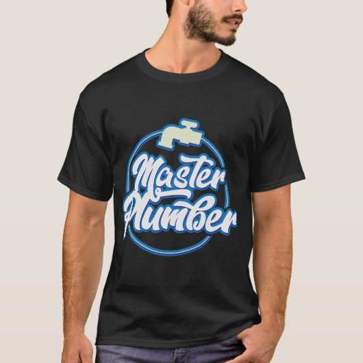 Master-Klempner-Experte T-Shirt (Vorderseite)