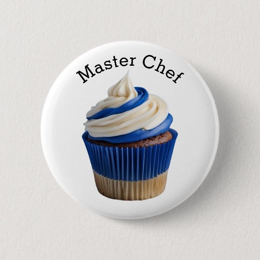 Master Koch Cupcake Button (Vorderseite)