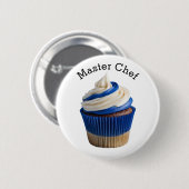 Master Koch Cupcake Button (Vorne & Hinten)