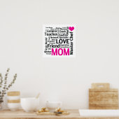 Master-Koch-Mama - Multitasking - Allround-Talent Poster (Küche)