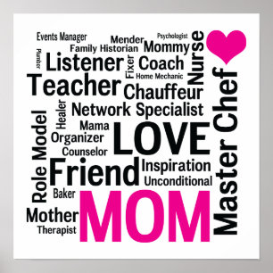 Master-Koch-Mama - Multitasking - Allround-Talent Poster