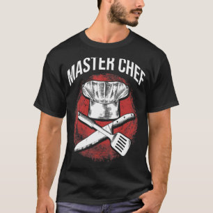 Master Koch Restaurant Küche Koch Kochen Liebhaber T-Shirt