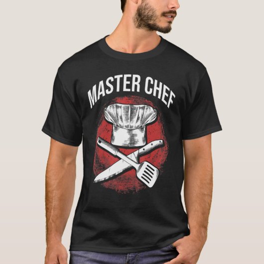 Master Koch Restaurant Küche Koch Kochen Liebhaber T-Shirt (Vorderseite)