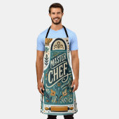 Master Koch Schürze Design: Vibranchen Kitchen Art (Getragen)