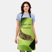 Master Koch Tropical Animal Brown Gecko Schürze (Getragen)