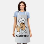 MASTER KOCH VATER MÄNNER KÜCHE SCHÜRZE (Getragen)
