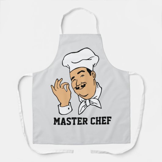 MASTER KOCH VATER MÄNNER KÜCHE SCHÜRZE (Vorderseite)