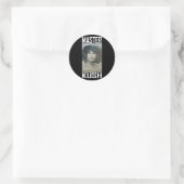MASTER KUSH RUNDER AUFKLEBER (Tasche)