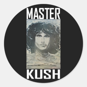 MASTER KUSH RUNDER AUFKLEBER