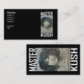 MASTER KUSH VISITENKARTE (Vorne/Hinten)