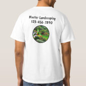 Master Landscaping Employee Work Shirts (Rückseite)