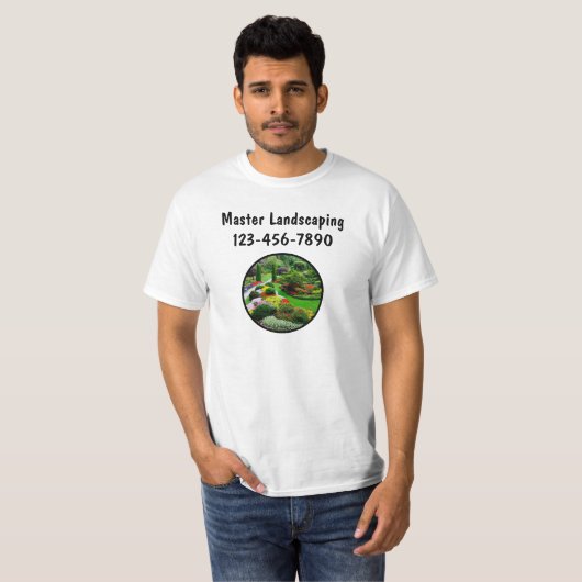 Master Landscaping Employee Work Shirts (Vorne ganz)