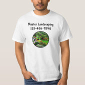 Master Landscaping Employee Work Shirts (Vorderseite)