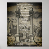 Master Mason Diploma Poster (Vorne)