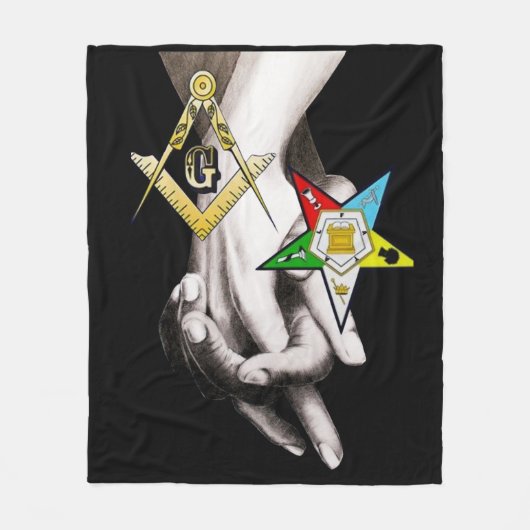 Master Mason/Eastern Star Fleecedecke (Vorderseite)