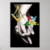 Master Mason/Eastern Star Poster (Vorne)