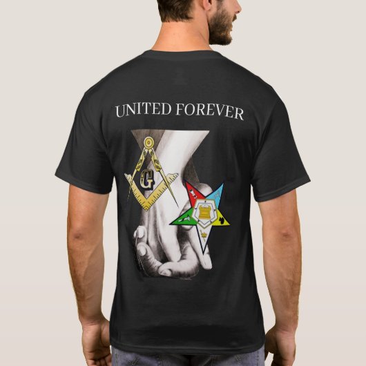 Master Mason/Eastern Star T-Shirt (Rückseite)