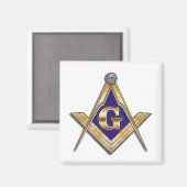Master Mason Magnet (Vorderseite/Rückseite)