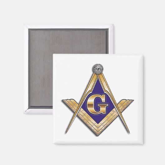 Master Mason Magnet (Vorderseite/Rückseite)