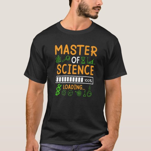 Master-Master-Studienabschluss 1 T-Shirt (Vorderseite)