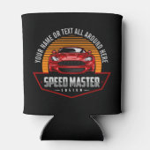 MASTER "Namenstext Red Custom SPEED MASTER" hinzuf Dosenkühler (Rückseite)