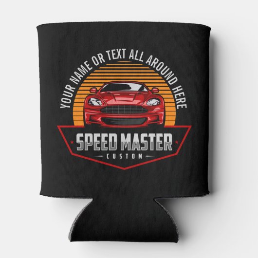 MASTER "Namenstext Red Custom SPEED MASTER" hinzuf Dosenkühler (Rückseite)