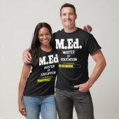 Master of Bildung Student Abitur MEd Premium T-Shirt (Unisex)