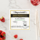 Master of Business Administration Graduation Party Serviette (Beispiel)