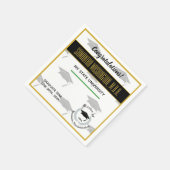 Master of Business Administration Graduation Party Serviette (Ecke)