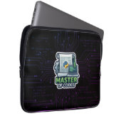 Master of Codes Entwickler-Laptop-Hülle - Python Laptopschutzhülle (Vorne Rechts)