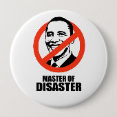 Master of Desaster Button (Vorderseite)